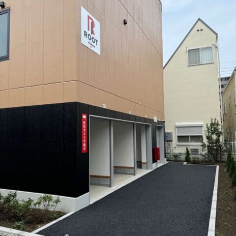 2.外観19121_3若林3ルート ガレージ